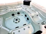 Outdoor 6 Person 123 JETS Double Lounger Hot Tub Spa Fully Loaded 5 Pump 3HP VOLCANO JETS + BALBOA