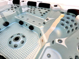 Outdoor 6 Person 123 JETS Double Lounger Hot Tub Spa Fully Loaded 5 Pump 3HP VOLCANO JETS + BALBOA