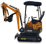 Kubota D722 Diesel 1.8 Ton Mini Excavator Backhoe Digger EPA Certified Swing Boom Telescoping Tracks Hydraulic Thumb