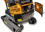 Kubota D722 Diesel 1.8 Ton Mini Excavator Backhoe Digger EPA Certified Swing Boom Telescoping Tracks Hydraulic Thumb