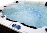 Outdoor 6 Person 123 JETS Double Lounger Hot Tub Spa Fully Loaded 5 Pump 3HP VOLCANO JETS + BALBOA