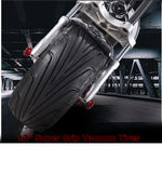 New Assembled Open Box Special 2000W Electric Fat Wide Tire CityCoco Scooter Chopper Style BLUE