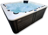 Outdoor 6 Person 123 JETS Double Lounger Hot Tub Spa Fully Loaded 5 Pump 3HP VOLCANO JETS + BALBOA