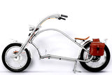 NEW 60V Electric Fat Tire Scooter Chopper / Harley Design Cruiser Bike White Frame   CLEARANCE LOCAL PICKUP