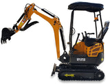 Kubota D722 Diesel 1.8 Ton Mini Excavator Backhoe Digger EPA Certified Swing Boom Telescoping Tracks Hydraulic Thumb