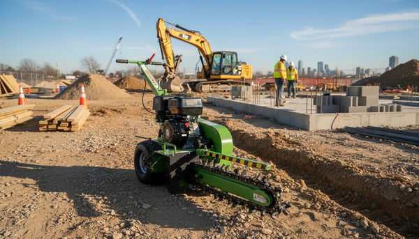 Briggs & Stratton XR2100 Gas Powered Walk Behind Trencher Digger