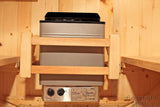 8' Ft Canadian Pine Wood Barrel Sauna Wet / Dry Traditional Swedish Steam Spa 9KW Upgrade 200F Temps