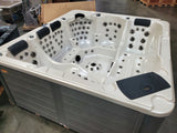 Outdoor 6 Person 123 JETS Double Lounger Hot Tub Spa Fully Loaded 5 Pump 3HP VOLCANO JETS + BALBOA