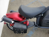 3000W Electric M8 Sport Chopper Motorcycle Harley Scooter Bike METALLIC OXBLOOD RED Fat Tire Scooter SALE