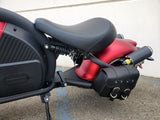 3000W Electric M8 Sport Chopper Motorcycle Harley Scooter Bike METALLIC OXBLOOD RED Fat Tire Scooter SALE