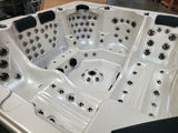 Outdoor 6 Person 123 JETS Double Lounger Hot Tub Spa Fully Loaded 5 Pump 3HP VOLCANO JETS + BALBOA