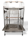 BULK SALE - FOUR (4) CAGES - XL Size Indoor / Outdoor 304 Stainless Steel Bird Parrot Macaw Cages