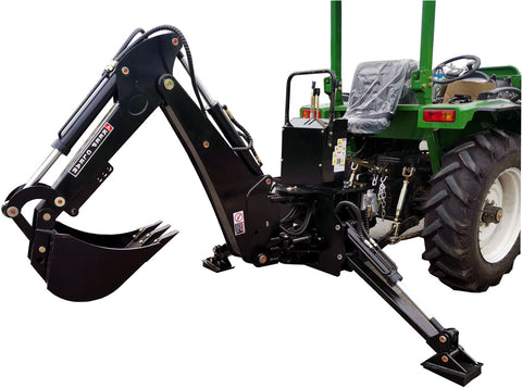 NEW BH8600HT 3-Point Hitch Backhoe Excavator Tractor Attachment 9' Digging Depth Hydraulic Thumb