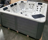 Outdoor 6 Person 123 JETS Double Lounger Hot Tub Spa Fully Loaded 5 Pump 3HP VOLCANO JETS + BALBOA