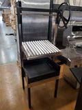 Charcoal / Wood Fired Argentine Santa Maria Parilla Grill 24x24x60 Stainless V Grates