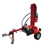 NEW / ASSEMBLED 60 Ton Log Splitter Commercial Grade Wood Splitter 15HP ENGINE Electric Start + Battery