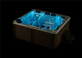 Outdoor 6 Person 123 JETS Double Lounger Hot Tub Spa Fully Loaded 5 Pump 3HP VOLCANO JETS + BALBOA