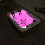 3 Person Outdoor Hydrotherapy Bathtub Hot Bath Tub Whirlpool SPA SYM6016 - 51 Jets + 23 LED Lights