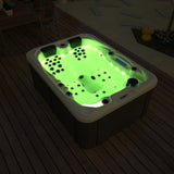 3 Person Outdoor Hydrotherapy Bathtub Hot Bath Tub Whirlpool SPA SYM6016 - 51 Jets + 23 LED Lights