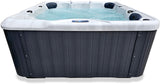 Six 6 Person Indoor Outdoor Hot Tub Whirlpool Spa Tub 5 Seats + 1 Lounger Balboa Upgrade 3HP Hydro Pump  CABO