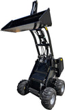 Briggs & Stratton XR2100 13.5HP Gas Powered Mini Stand-On Skid Steer Loader  BLACK