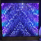 HUGE 79" x 79" Smart Bubble Pattern Water Bubble Wall Panel Light Fountain RGB   IN STOCK