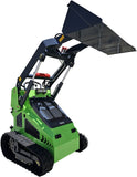 Briggs & Stratton Vanguard 23HP Gas Powered Mini Stand-On Skid Steer Loader (Green)