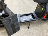 NEW 2000W Double Seat Double Battery Fat Tire CityCoco Scooter Moped 40AH Long Range Lithium Battery