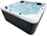 Six 6 Person Indoor Outdoor Hot Tub Whirlpool Spa Tub 5 Seats + 1 Lounger Balboa Upgrade 3HP Hydro Pump  CABO