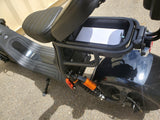 NEW 2000W Double Seat Double Battery Fat Tire CityCoco Scooter Moped 40AH Long Range Lithium Battery