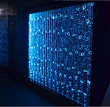 HUGE 79" x 79" Smart Bubble Pattern Water Bubble Wall Panel Light Fountain RGB   IN STOCK