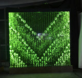 HUGE 79" x 79" Smart Bubble Pattern Water Bubble Wall Panel Light Fountain RGB   IN STOCK