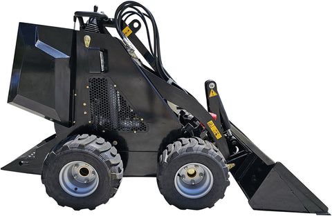 Briggs & Stratton XR2100 13.5HP Gas Powered Mini Stand-On Skid Steer Loader  BLACK