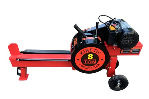 8 Ton Kinetic Wood Log Splitter 2 Second Rapid Cycle Time  New In Box  Pickup Special
