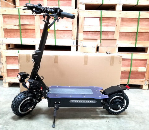 3200W Off Road Electric Kick Stunt Scooter Ultra High Speed 25AH Samsung Battery New Open Box Sale