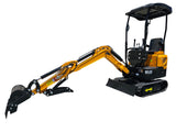 NEW Kubota Diesel Engine 1.2 Ton Mini Backhoe Excavator Bulldozer w/ Hydraulic Thumb Grapple