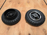 Pair of Off Road Electric Skateboard Tires and Wheels Left Right Rear 200x50