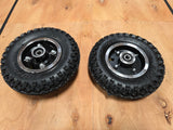 Pair of Off Road Electric Skateboard Tires and Wheels Left Right Rear 200x50