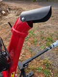 18HP 457cc Gasoline Gas Powered Towable Wood Chipper Mulcher with Electric Start 5" Capacity