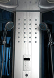 SDI701A Steam Shower Whirlpool Hydrotherapy Jacuzzi Bath Tub Sauna Combo Spa  66x66x88