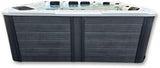 Outdoor 6 Person 123 JETS Double Lounger Hot Tub Spa Fully Loaded 5 Pump 3HP VOLCANO JETS + BALBOA
