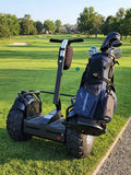 2 Wheel Off Road Electric Segway Style Self Balancing DOUBLE BATTERY 4000W Golf Bag Holder Included 72V