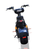 NEW 2000W Double Seat Double Battery Fat Tire CityCoco Scooter Moped 40AH Long Range Lithium Battery