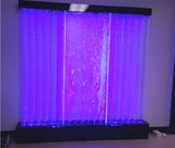 HUGE 6.5' x 6.5' LED FULL Color Bubble Wall Water Fountain Panel Restaurant  *Local Pickup Only
