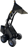 Briggs & Stratton XR2100 13.5HP Gas Powered Mini Stand-On Skid Steer Loader  BLACK