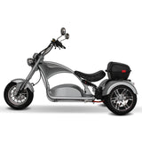 NEW Low Rider Harley Style Electric Trike Scooter 3 Wheel 2000W 60V 40AH Upgrade OXBLOOD RED