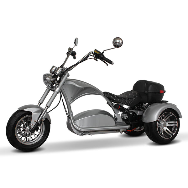 NEW Low Rider Harley Style Electric Trike Scooter 3 Wheel 2000W 60V 40 ...