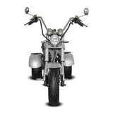 NEW Low Rider Harley Style Electric Trike Scooter 3 Wheel 2000W 60V 40AH Upgrade OXBLOOD RED