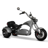 NEW Low Rider Harley Style Electric Trike Scooter 3 Wheel 2000W 60V 40AH Upgrade  Silver / Blue / Oxblood