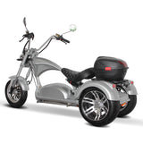 NEW Low Rider Harley Style Electric Trike Scooter 3 Wheel 2000W 60V 40AH Upgrade OXBLOOD RED